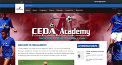 Desktop Screenshot of cedaacademy.com